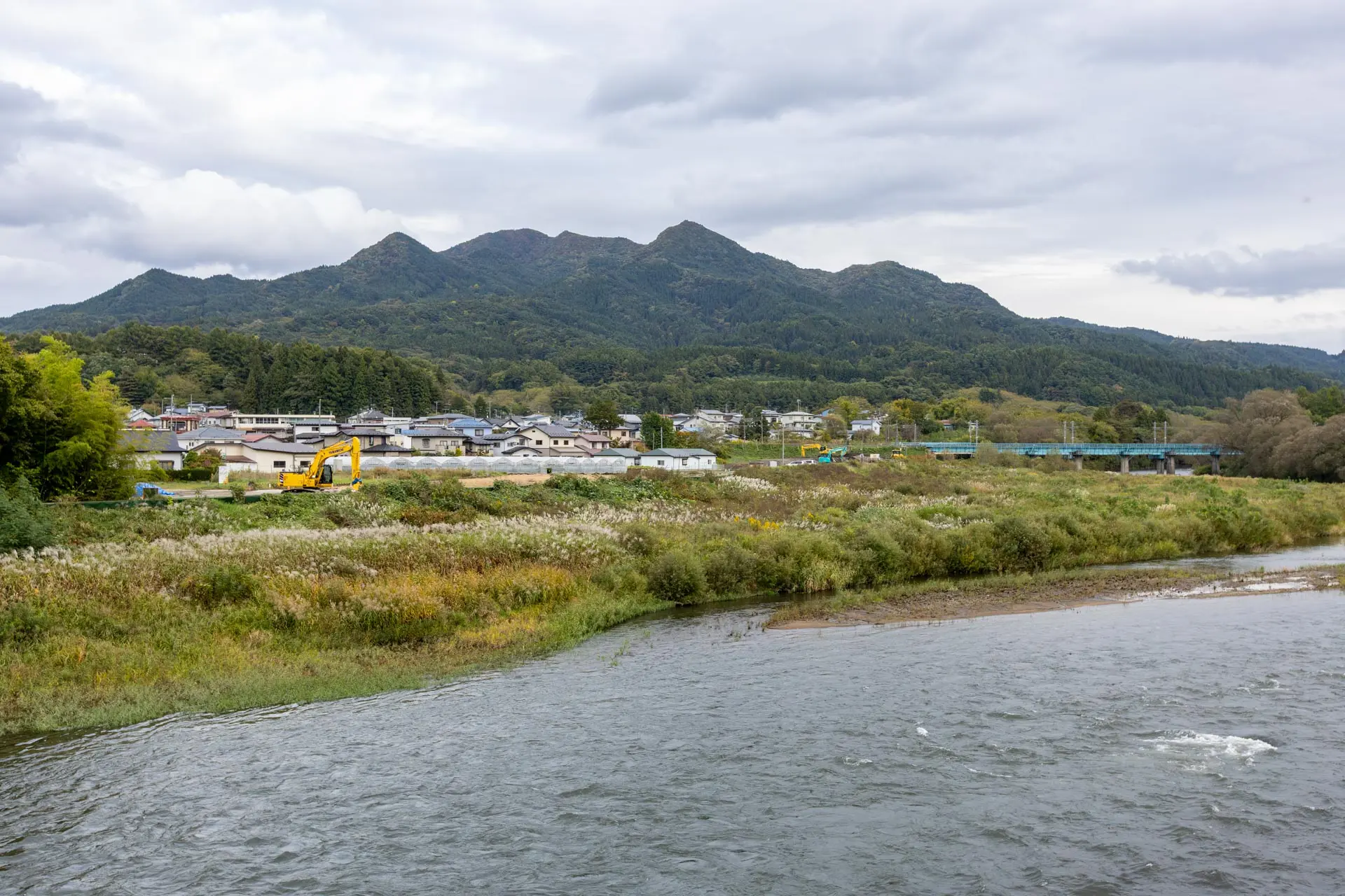 川を守る仕事の現場写真
